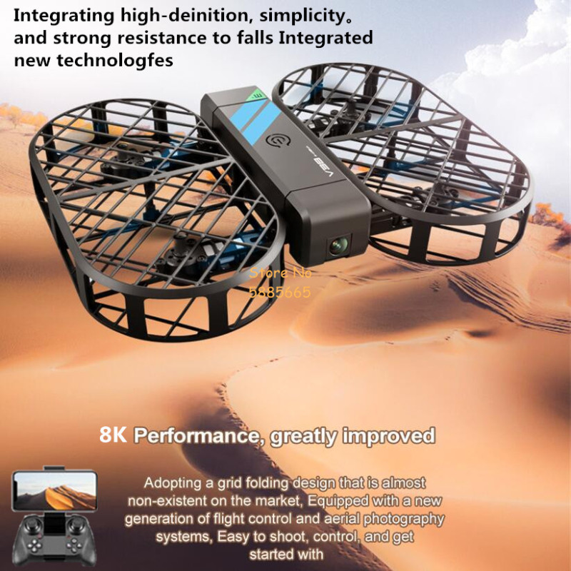 Drone Controller Screen - Cámara HD 8K 360 ° Protección