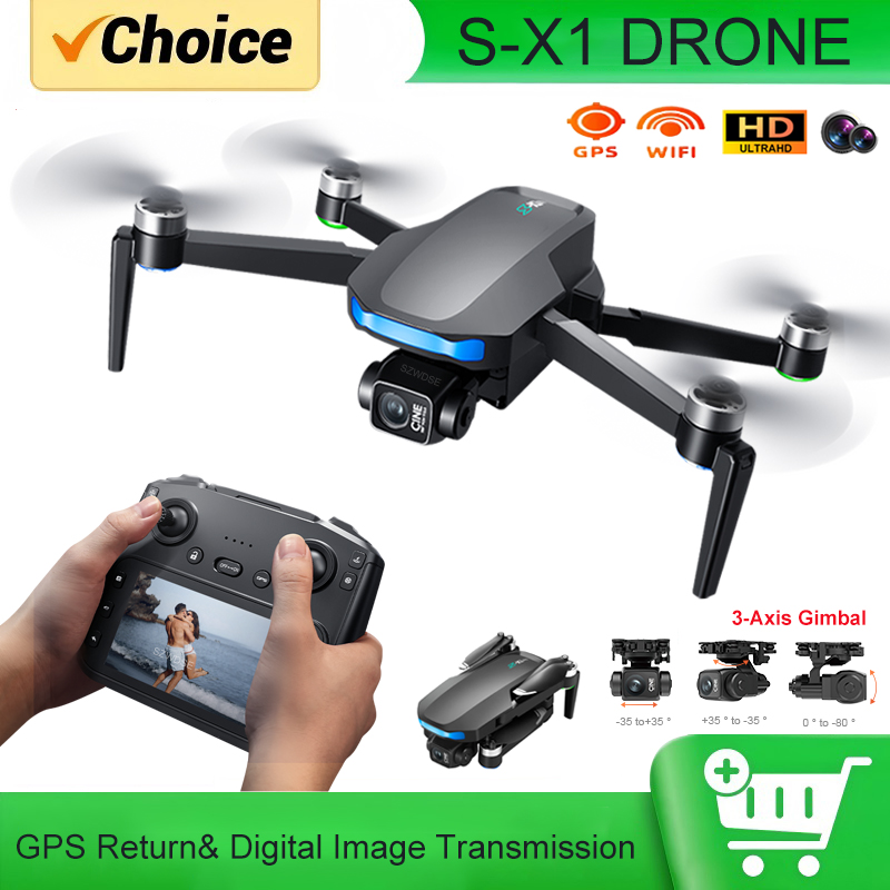 Drone Battery Charger - Dron GPS S-X1 MAX con estabilizador