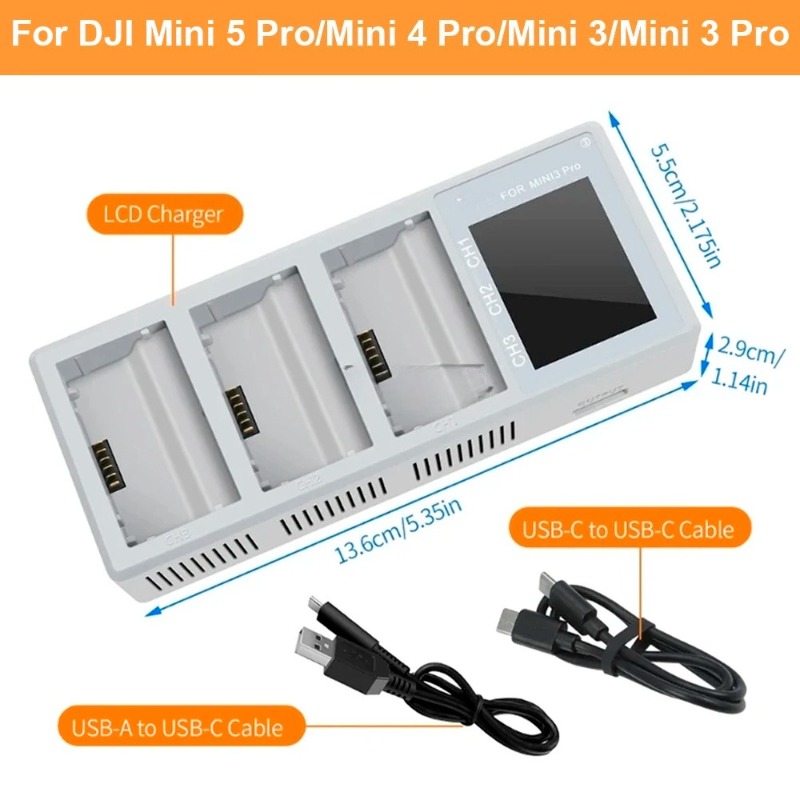 Drone Charging Hub - Cargador de batería con carga más