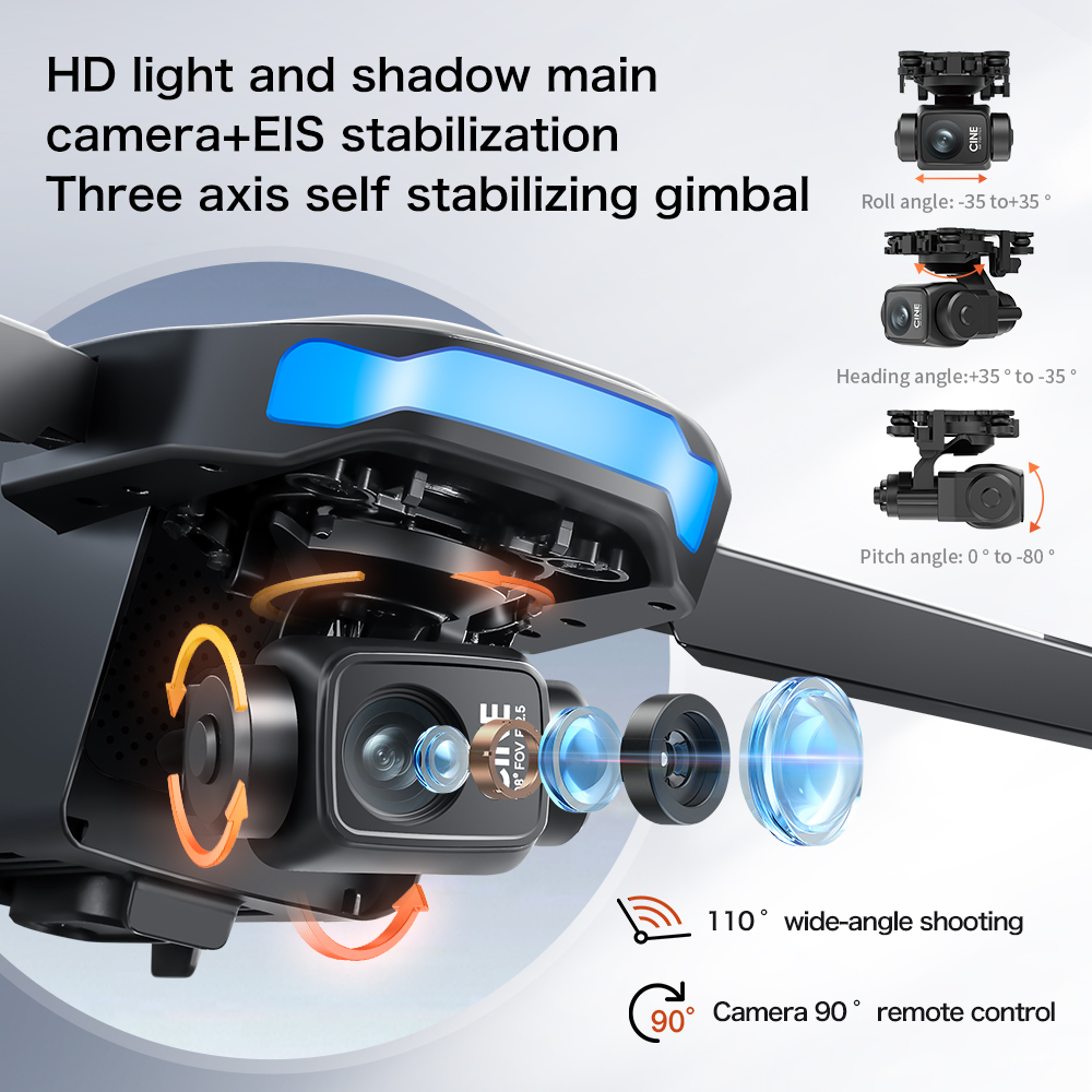 Dron GPS S-X1 MAX con estabili - Drone Battery Charger reseña y precio