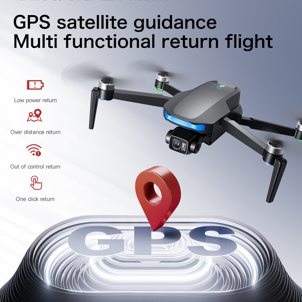 Dron GPS S-X1 MAX con estabili - Drone Battery Charger reseña y precio