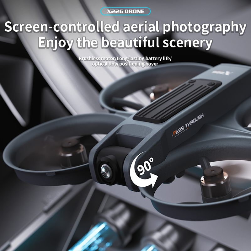 NUEVO Dron RC X226 2.4G 5G WIF - Drone Controller Screen reseña y precio