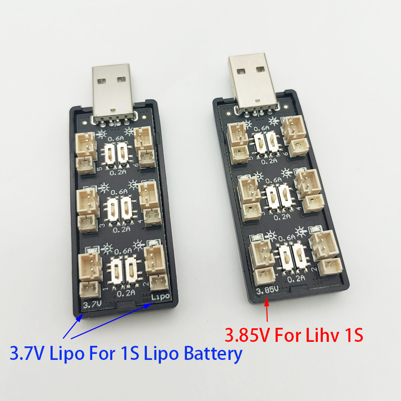 6CH USB 1S LiPo/LiHv 3,7 V/4,2 - Drone Battery Adapter reseña y precio