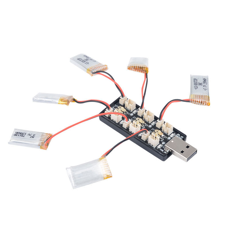 6CH USB 1S LiPo/LiHv 3,7 V/4,2 - Drone Battery Adapter reseña y precio