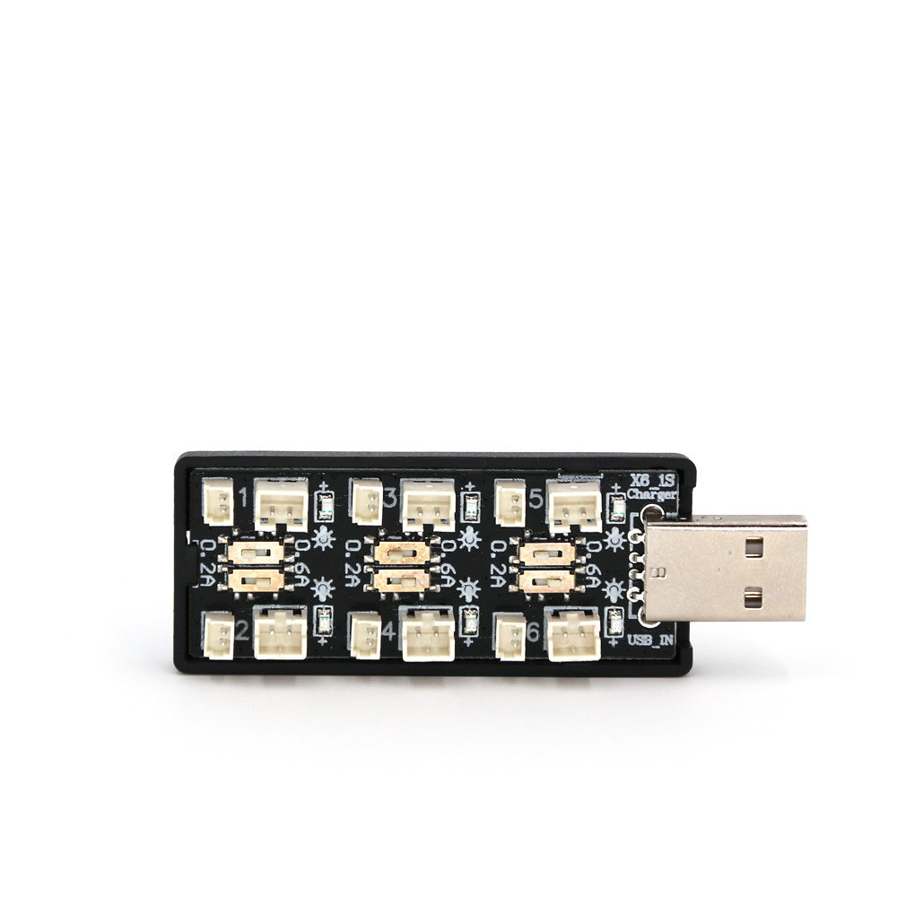 6CH USB 1S LiPo/LiHv 3,7 V/4,2 - Drone Battery Adapter reseña y precio