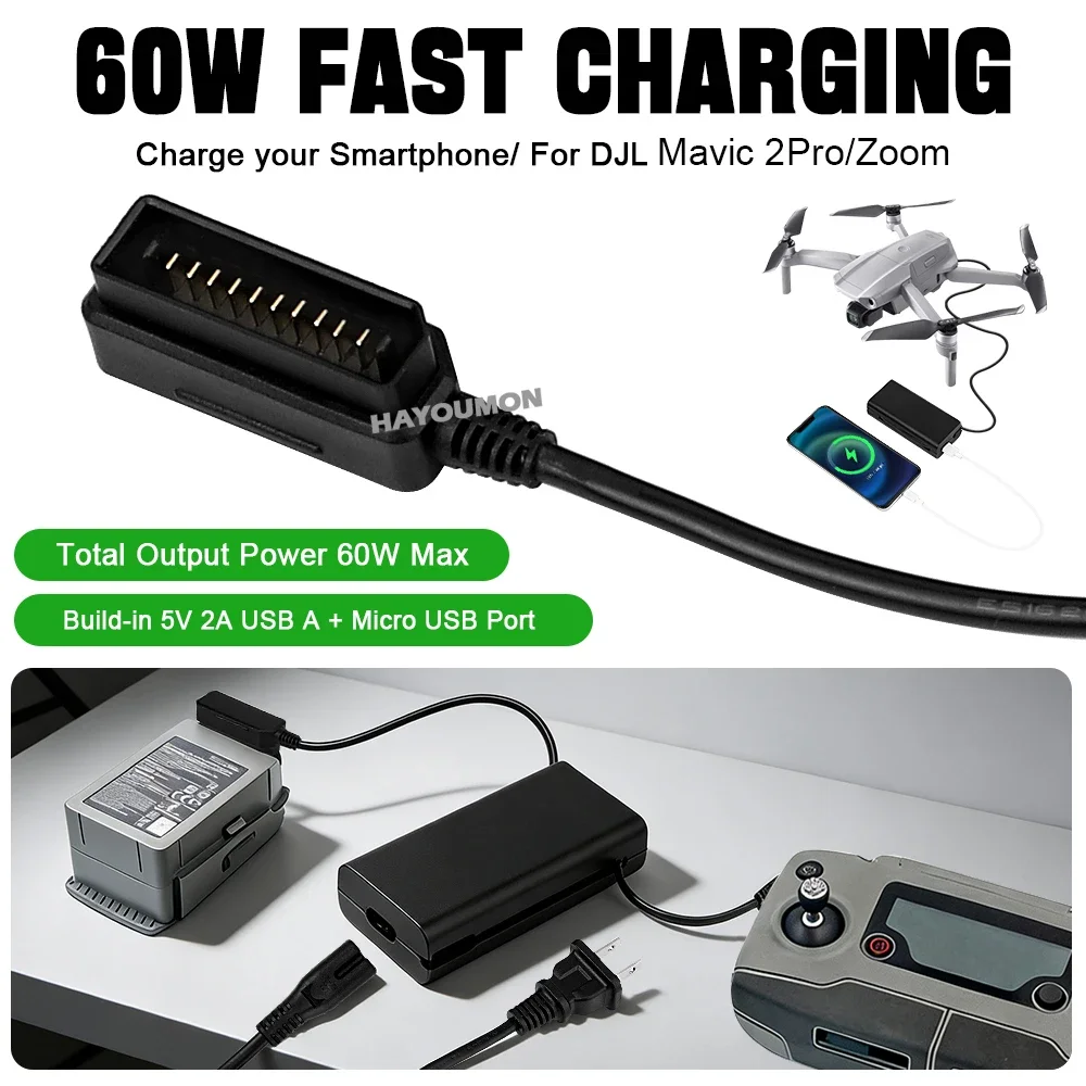 Cargador de Batería para Dron  - Drone Battery Adapter reseña y precio