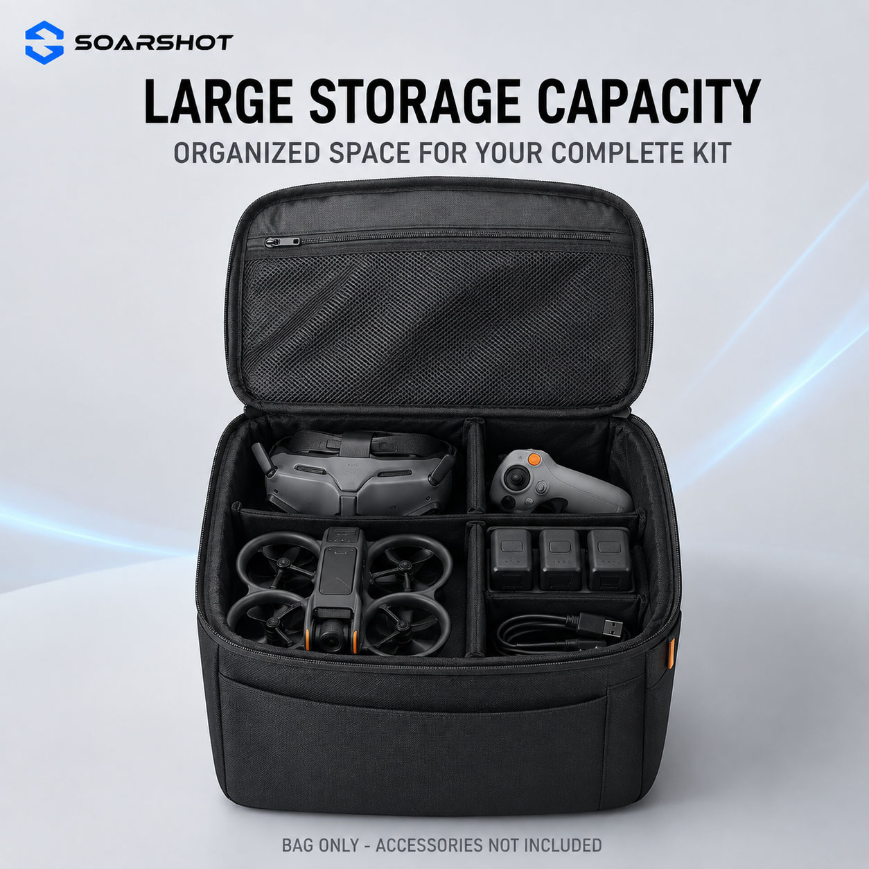 Estuche de Transporte SOARSHOT - Drone Carrying Case reseña y precio