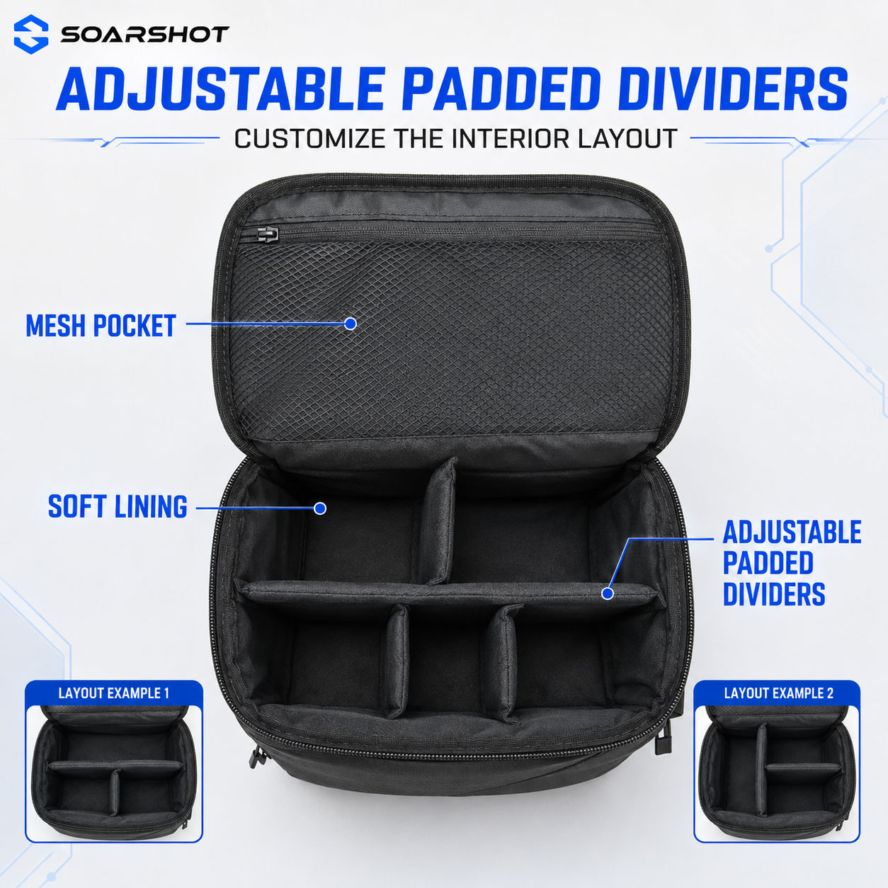 Estuche de Transporte SOARSHOT - Drone Carrying Case reseña y precio